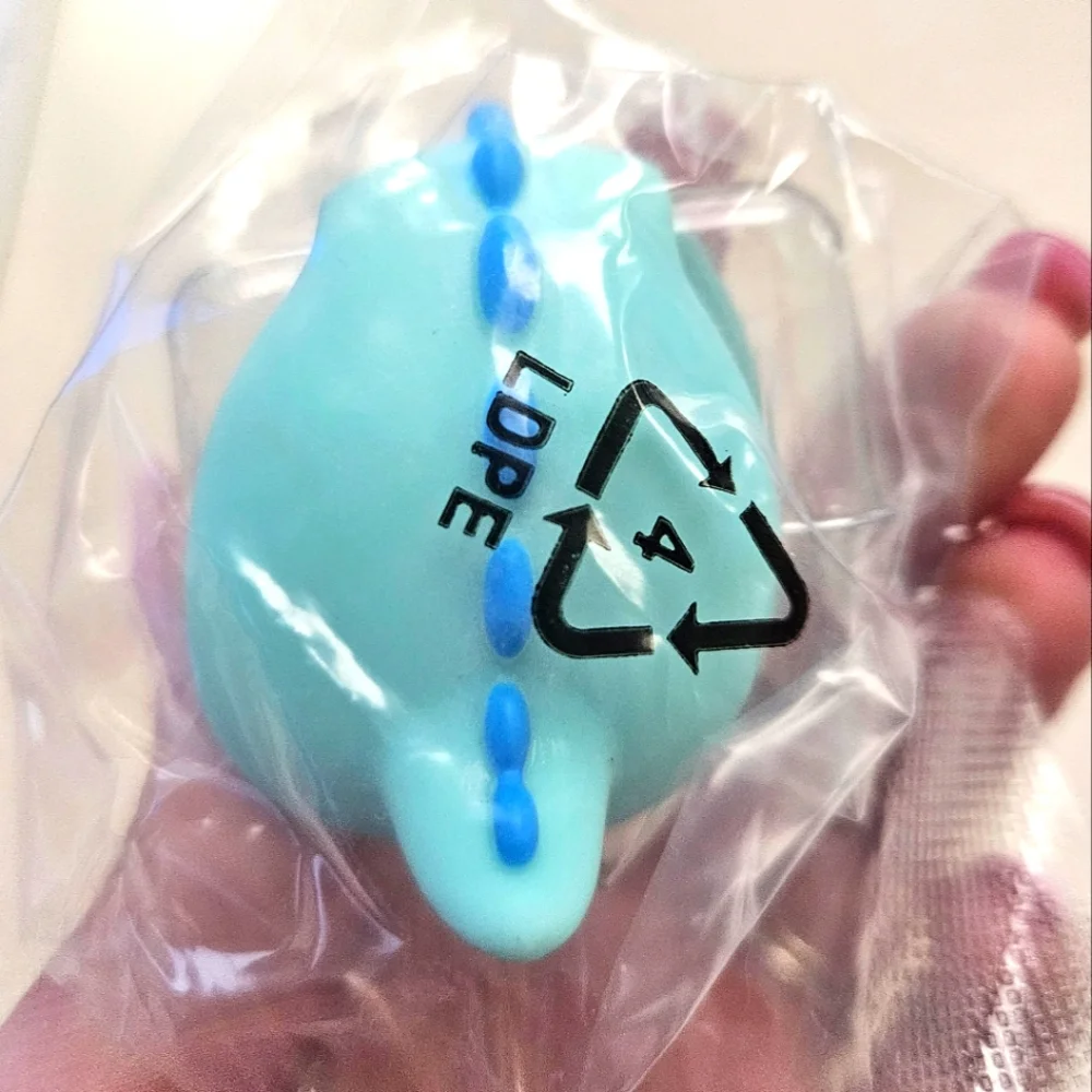 NEW Blue Dinosaur 🦕 Squishmallow Fig Band Squishy Bracelet
